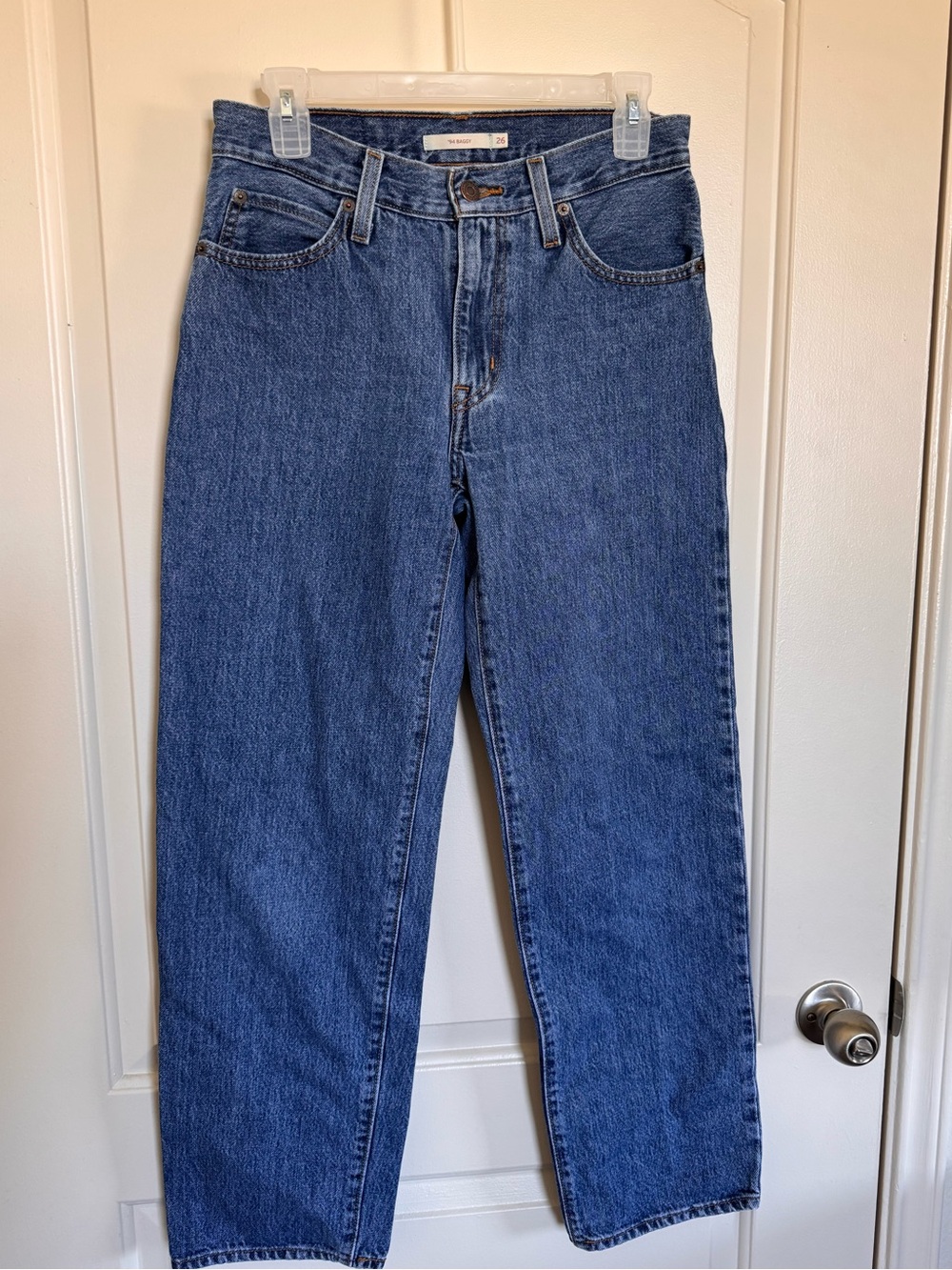 Levi's 94 Baggy Denim Jeans in Classic Blue